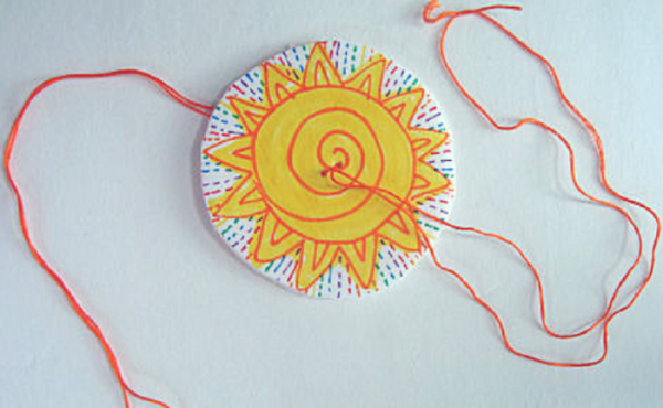 Оберёг на Масленицу из бумаги