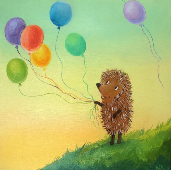 Спокойной ночи Ежик