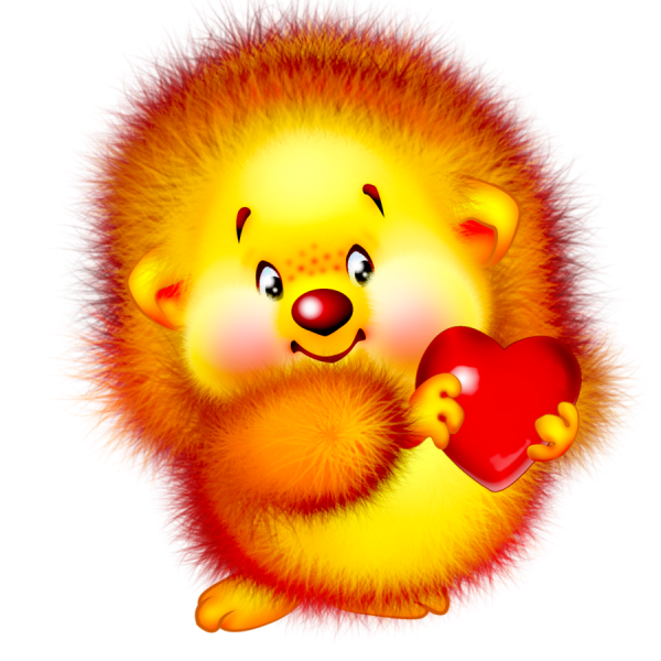 Еж на солнце