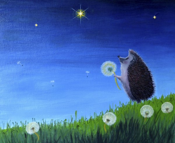 Иллюстрации с Ёжиком