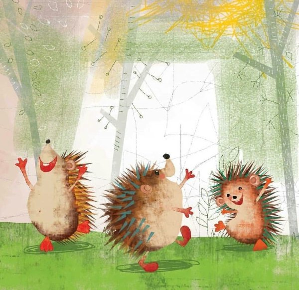 С днем рождения Ежик