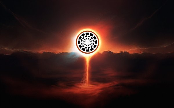 Черное солнце арт