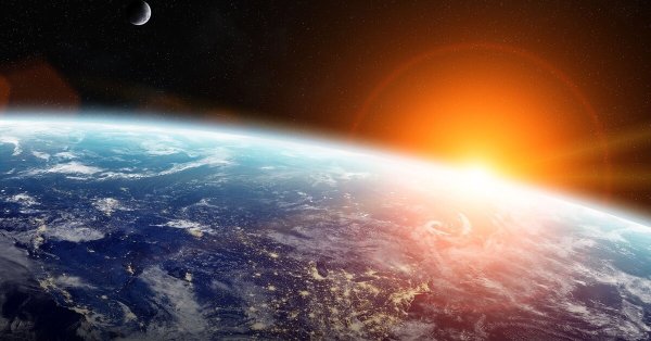 Солнце в космосе