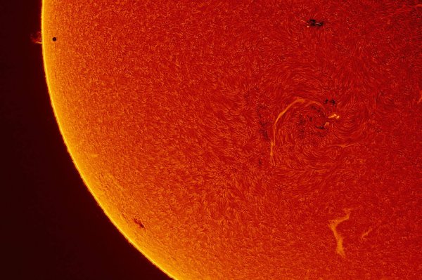 Самые четкие снимки солнца