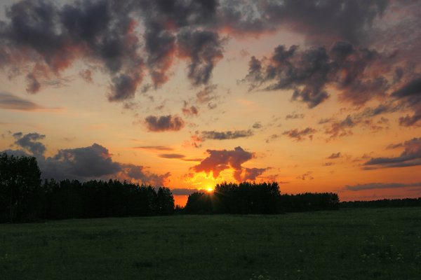 Рассвет в деревне