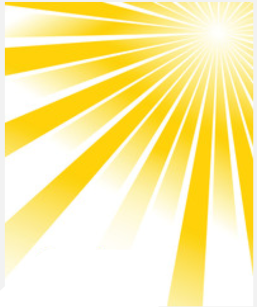 Солнышко с лучиками для детей