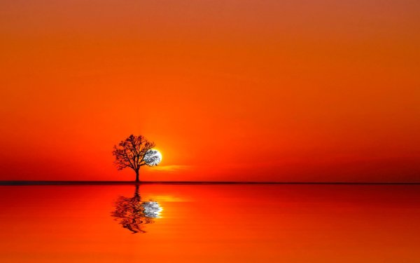 Восход на море