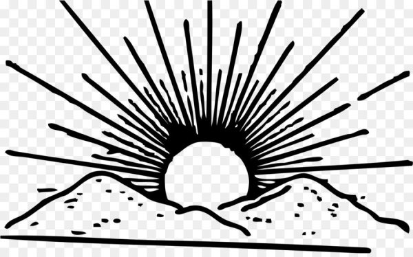 Восходящее солнце символ