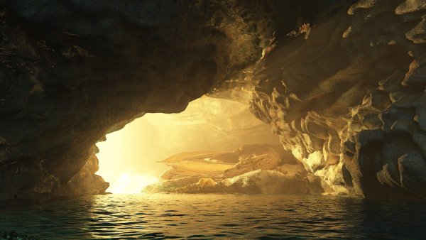 Обои на рабочий стол пещеры и гроты