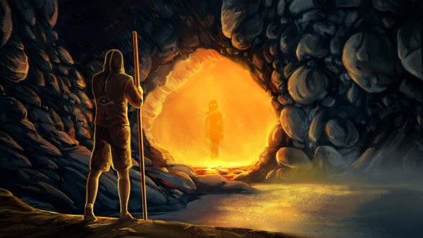 Дыра в пещере