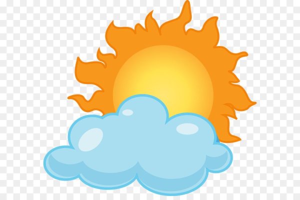 Солнышко с облаками