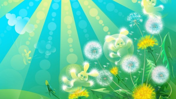 Зайцы на Поляне