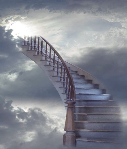 Мраморная лестница в небо