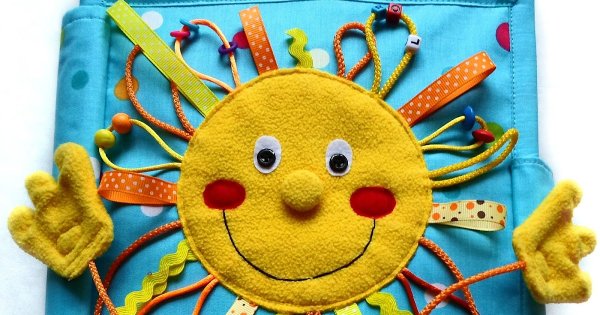 Развивающая книжка солнышко
