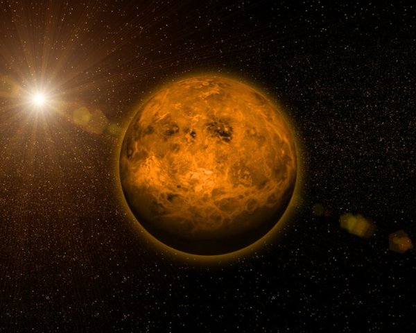 Венера Юпитер в солнечной системе