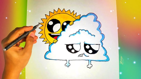 Картинки для срисовки солнце