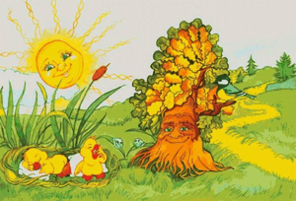 Солнышко встает