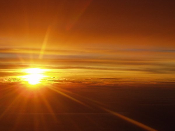 «В лучах заката»