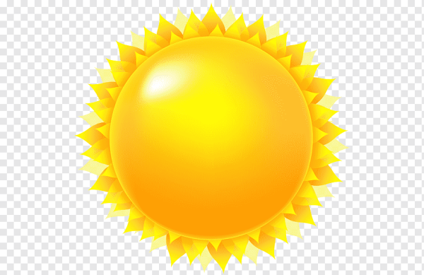 Солнце без фона