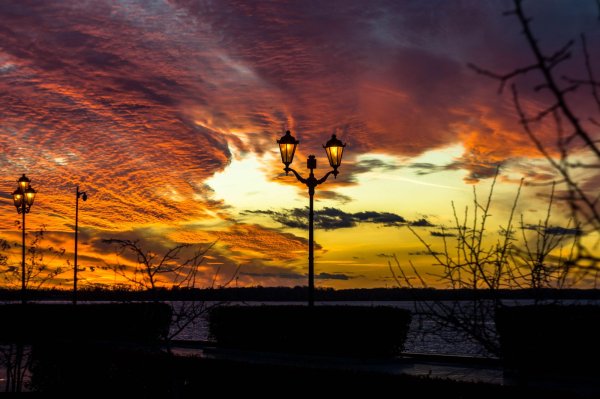 Закат в Самаре