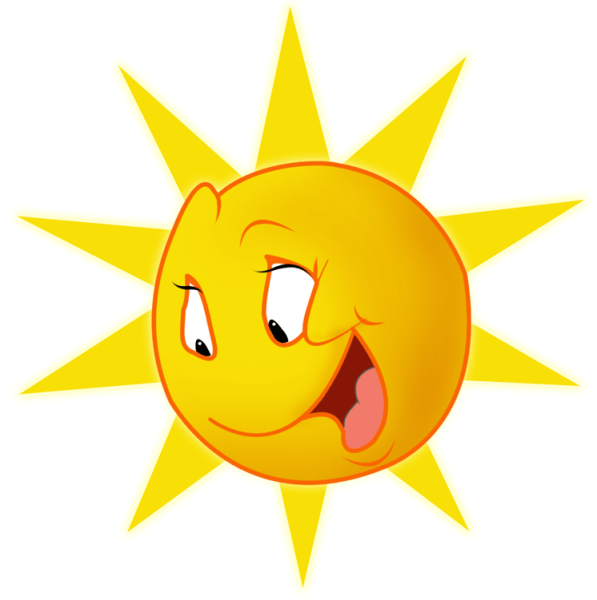 Солнце круглое