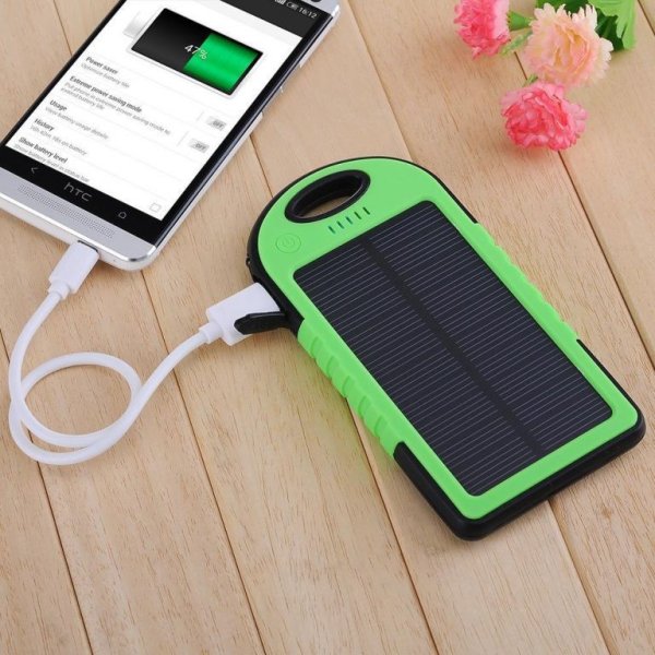 Power Bank Solar Charger 20000 Mah на солнечной батареи