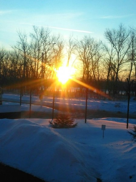 Весеннее солнце