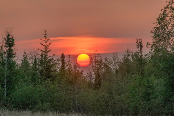 Восход на море