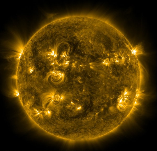 Солнечная радиация схема