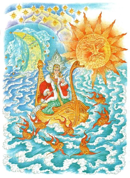 Бог солнца Даждьбог