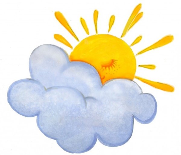 Солнце за Тучкой