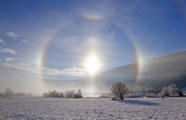 Гало солнечное явление