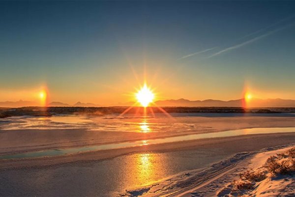 Гало паргелий