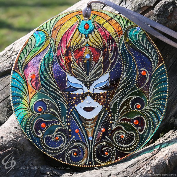 Ловец солнца витраж