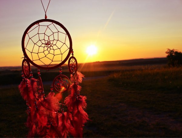 Ловец снов на закате