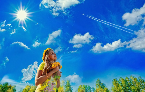 Удивительное солнце