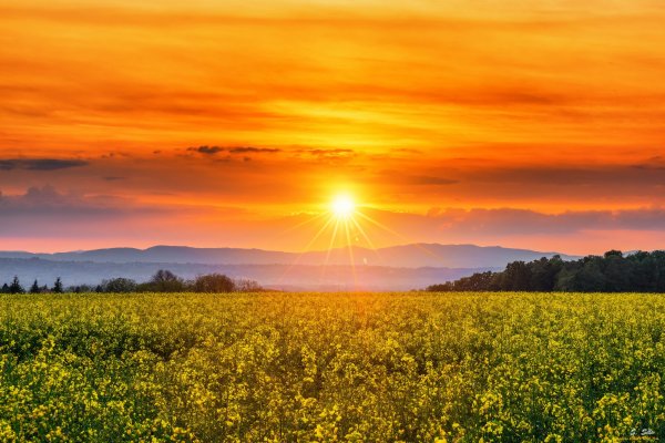 Природа солнце