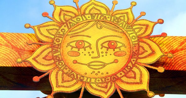 Солнце на Масленицу