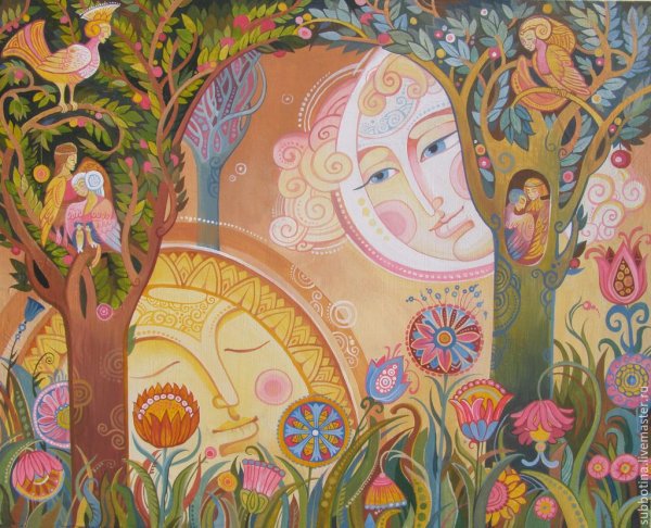 Стилизованные изображения солнца