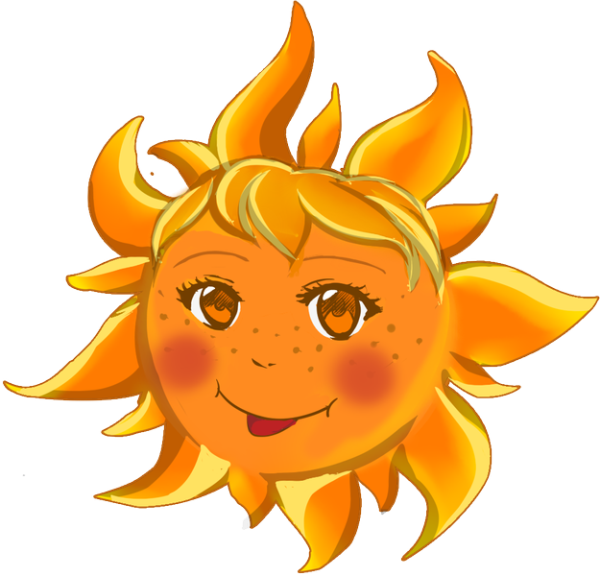 Солнышко веснушки детям