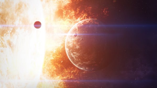 Солнце из космоса