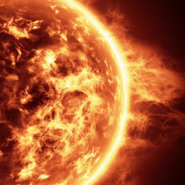 Солнце в космосе