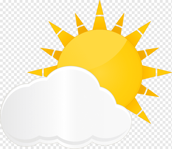 Солнышко с облаками