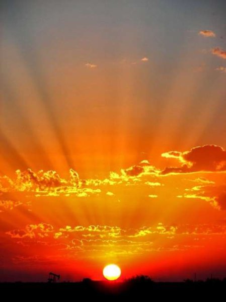 Восходящее солнце