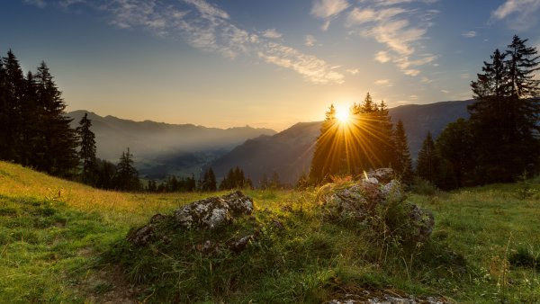 Рассвет фото