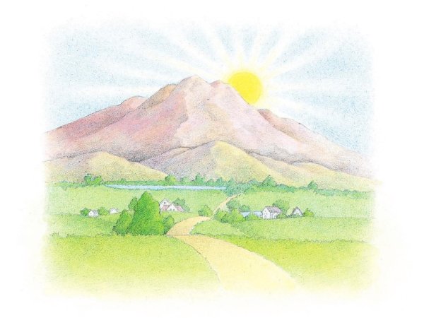 Рисунки для срисовки природа