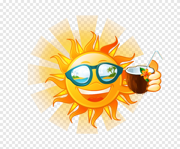 Солнце карикатура