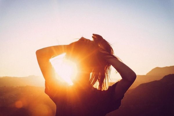 Девушка солнце