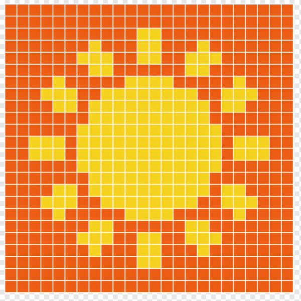 Солнце в клеточку