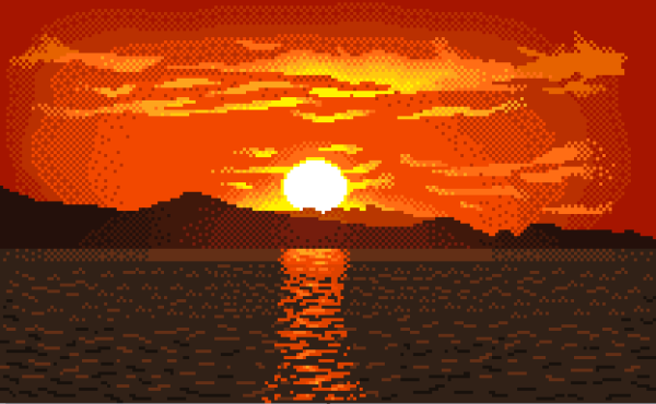 Солнце полыхает